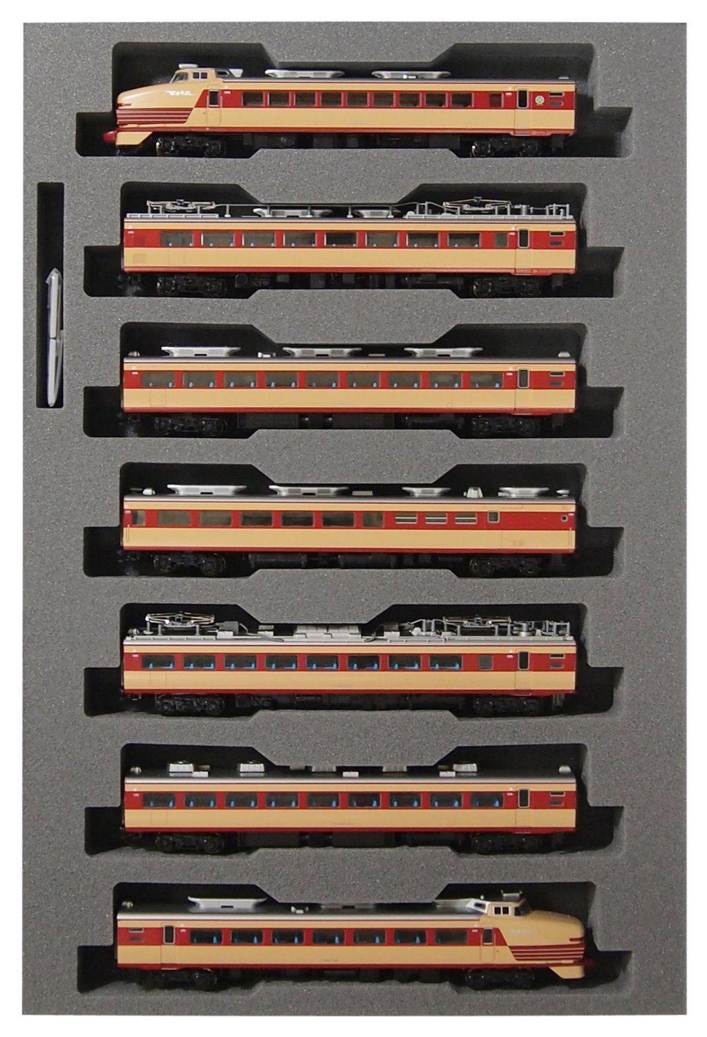 KATO 10-1120 485 Early Type Hibari Basic 7-Car Set - BanzaiHobby