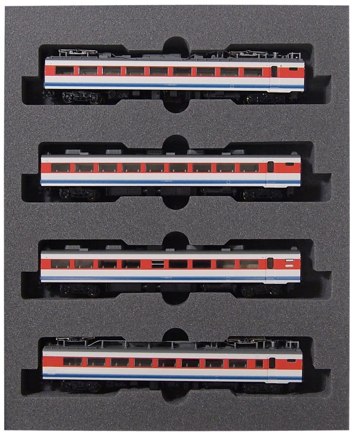 KATO 10-1203 Series 489 Hakusan Color Add-On 4-Car Set - BanzaiHobby