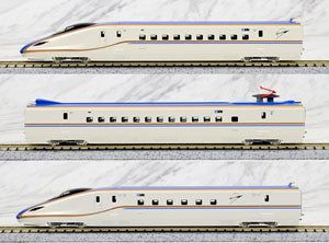 KATO 10-1264 Series E7 Hokuriku Shinkansen Kagayaki Basic 3-Car Set - BanzaiHobby