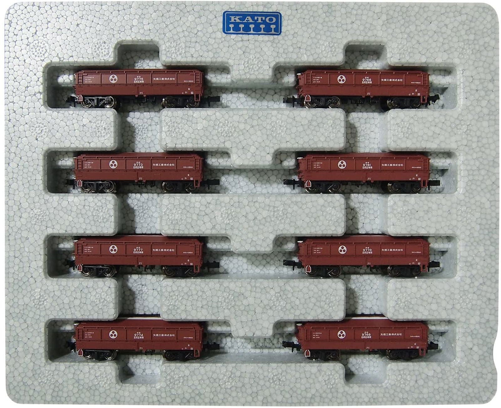 KATO 10-1277 HOKI9500 Yabashi Industries (8-Car Set) - BanzaiHobby