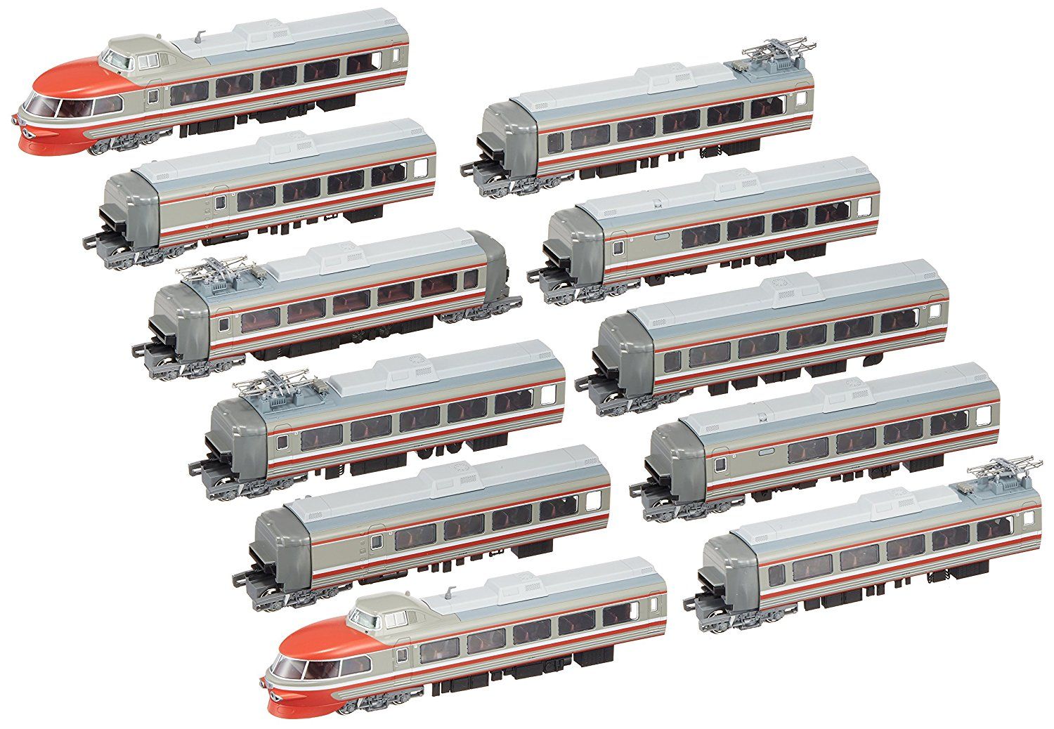 KATO 10-1284 Odakyu Romance Car NSE Type 3100 Air-conditioned Addi - BanzaiHobby