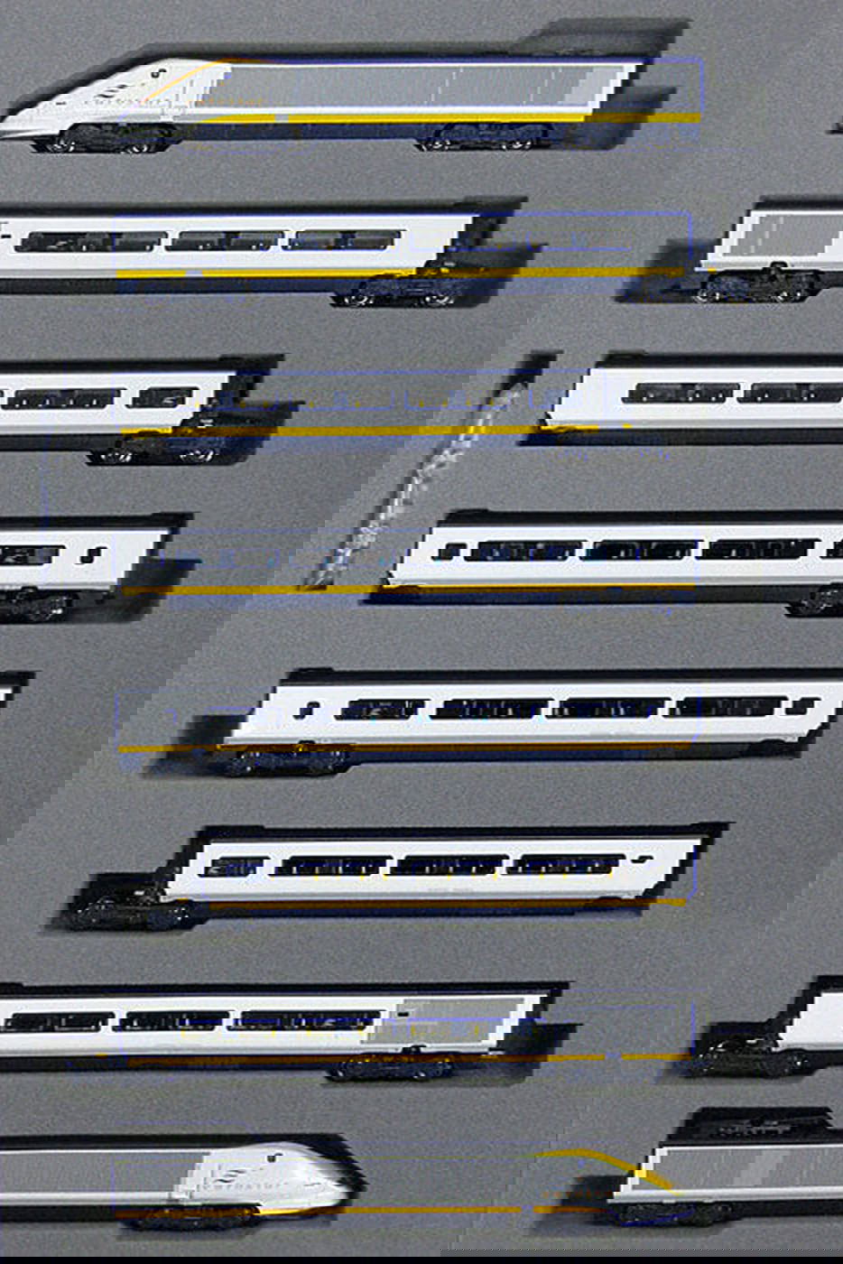 KATO 10-1295 EuroStar Basic 8 Car Set - BanzaiHobby