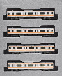 KATO 10-1312 Series E233 Chuo Line Unit T Add-on 4-Car Set - BanzaiHobby