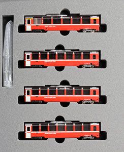 KATO 10-1319 Rhatische Bahn Bernina Express: Add On 4 Car Set - BanzaiHobby