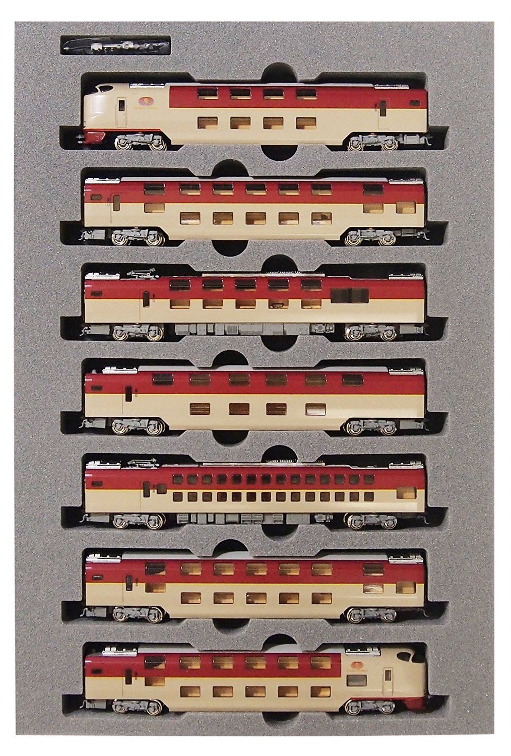 KATO 10-1332 Series 285-0 Sunrise Express: 7-Car Set - BanzaiHobby
