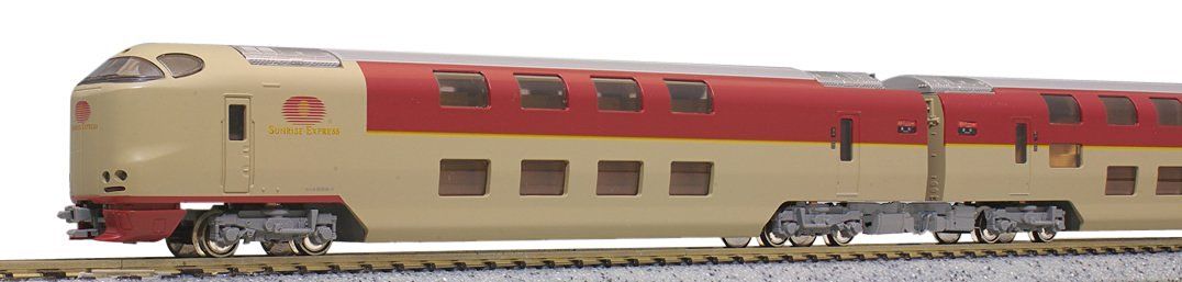 KATO 10-1332 Series 285-0 Sunrise Express: 7-Car Set - BanzaiHobby