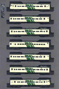 KATO 10-1442 Series 185-200 `Odoriko` Color 7-Car Set - BanzaiHobby