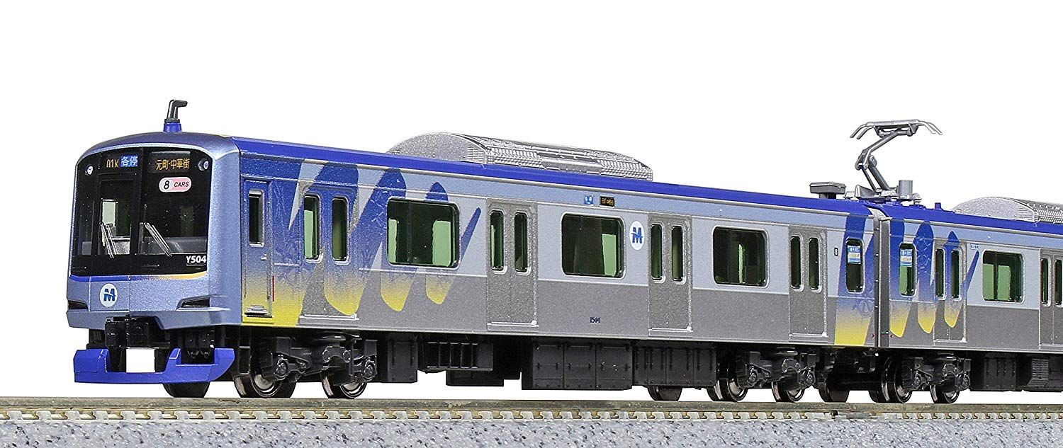 KATO 10-1459 Yokohama Minatomirai Railway Series Y500 (8-Car Set) - BanzaiHobby