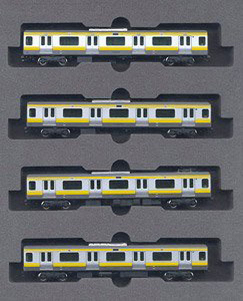 KATO 10-1462 Series E231-500 Chuo-Sobu Line Add-on 4-Car Set - BanzaiHobby