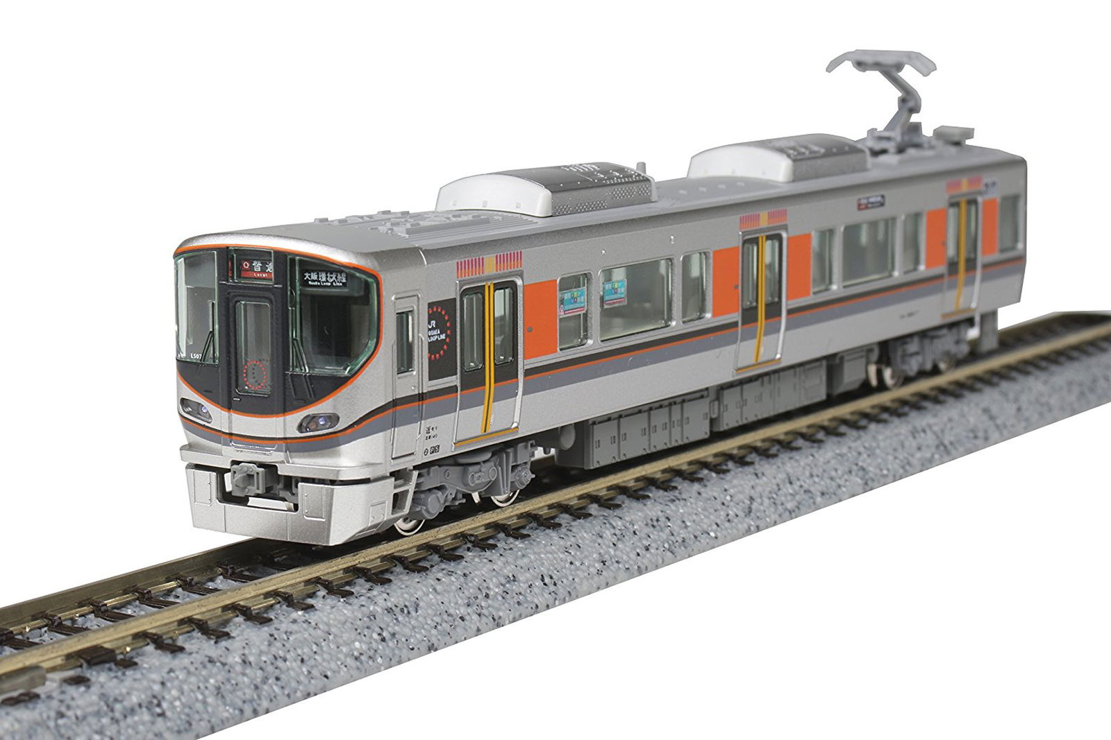 KATO 10-1465 Series 323 Osaka Loop Line Standard Set Basic 4-Car Set - BanzaiHobby