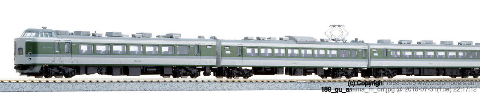 KATO 10-1501 Series 189 Asama Small Window Formation Standard Five - BanzaiHobby