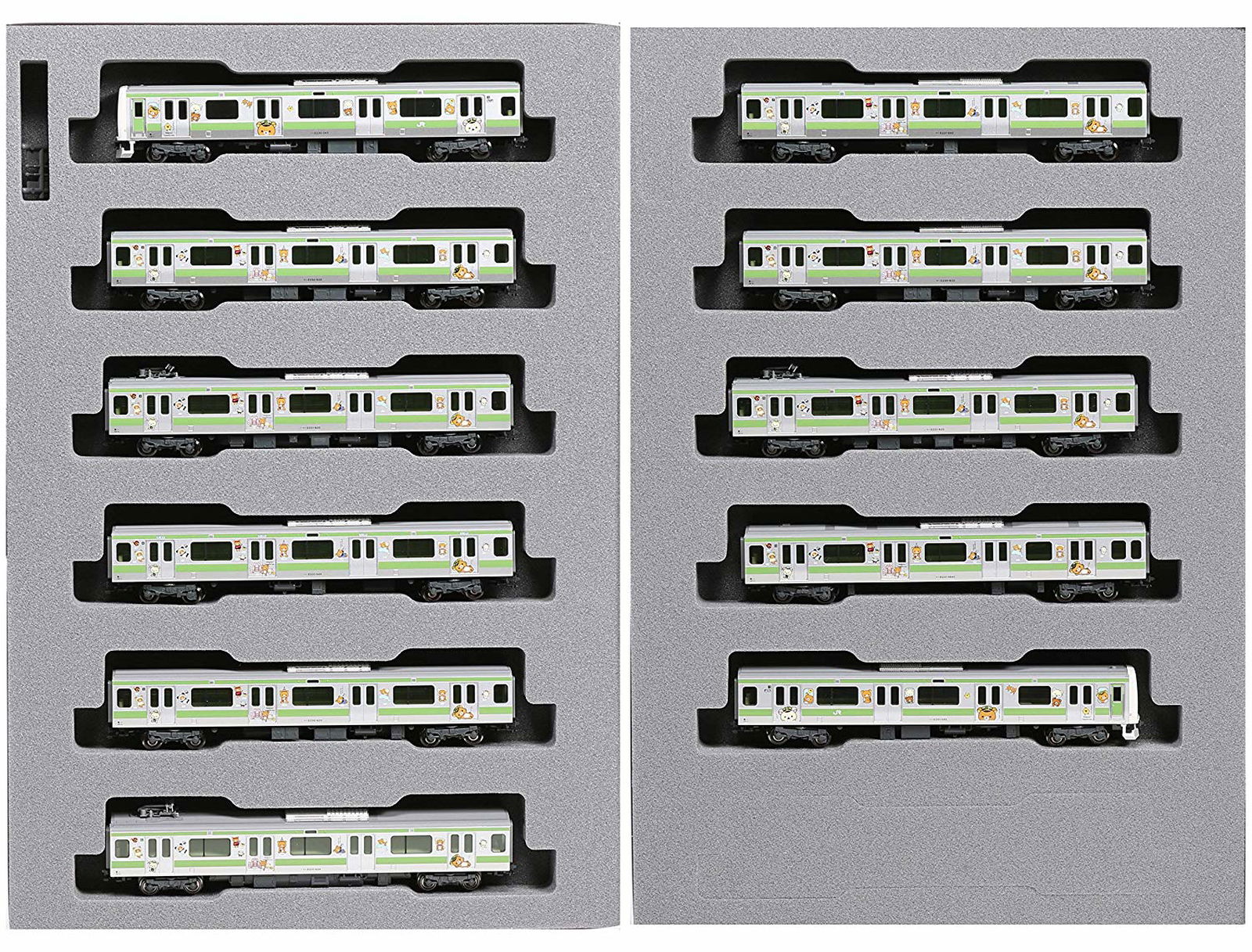 KATO 10-1533 Rilakkuma x Yamanote Line E231 NO500 11 Set. - BanzaiHobby