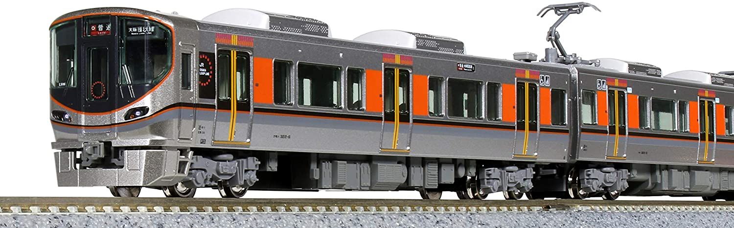 KATO 10-1601 Series 323 Osaka Loop Line Standard Four Car Set (Basic - BanzaiHobby