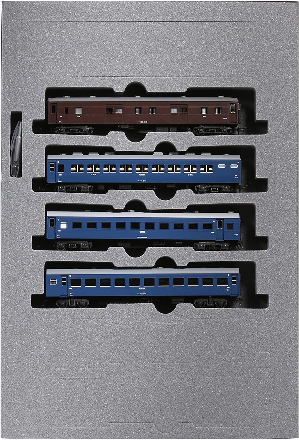 KATO 10-1624 Series 43 Night Express `Kiso` Additional Four Car Set ( - BanzaiHobby