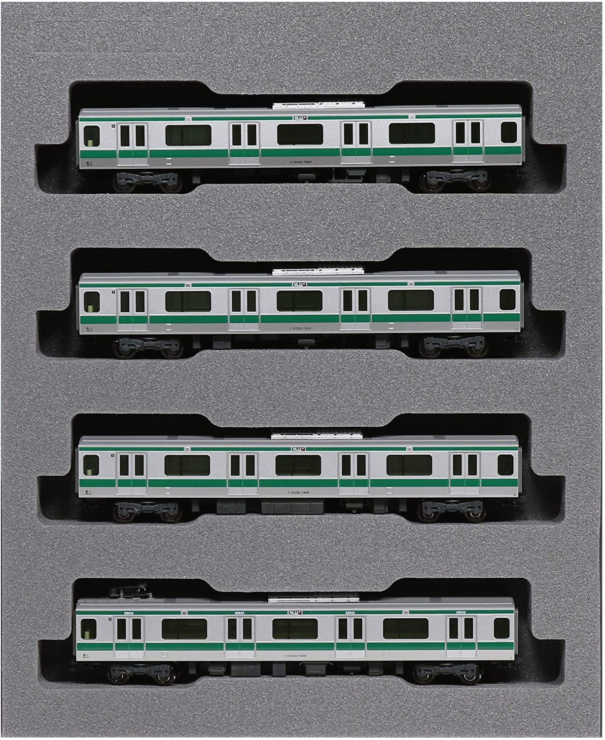 KATO 10-1631 Series E233-7000 Saikyo Line Additional Four Car Set (Ad - BanzaiHobby