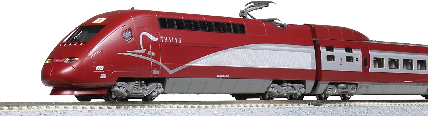 KATO 10-1658 Thalys PBKA New Color Ten Car Set (10-Car Set) - BanzaiHobby