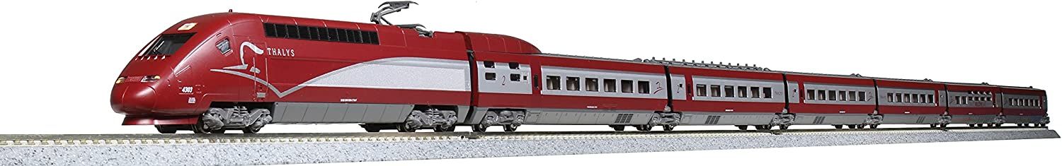 KATO 10-1658 Thalys PBKA New Color Ten Car Set (10-Car Set) - BanzaiHobby