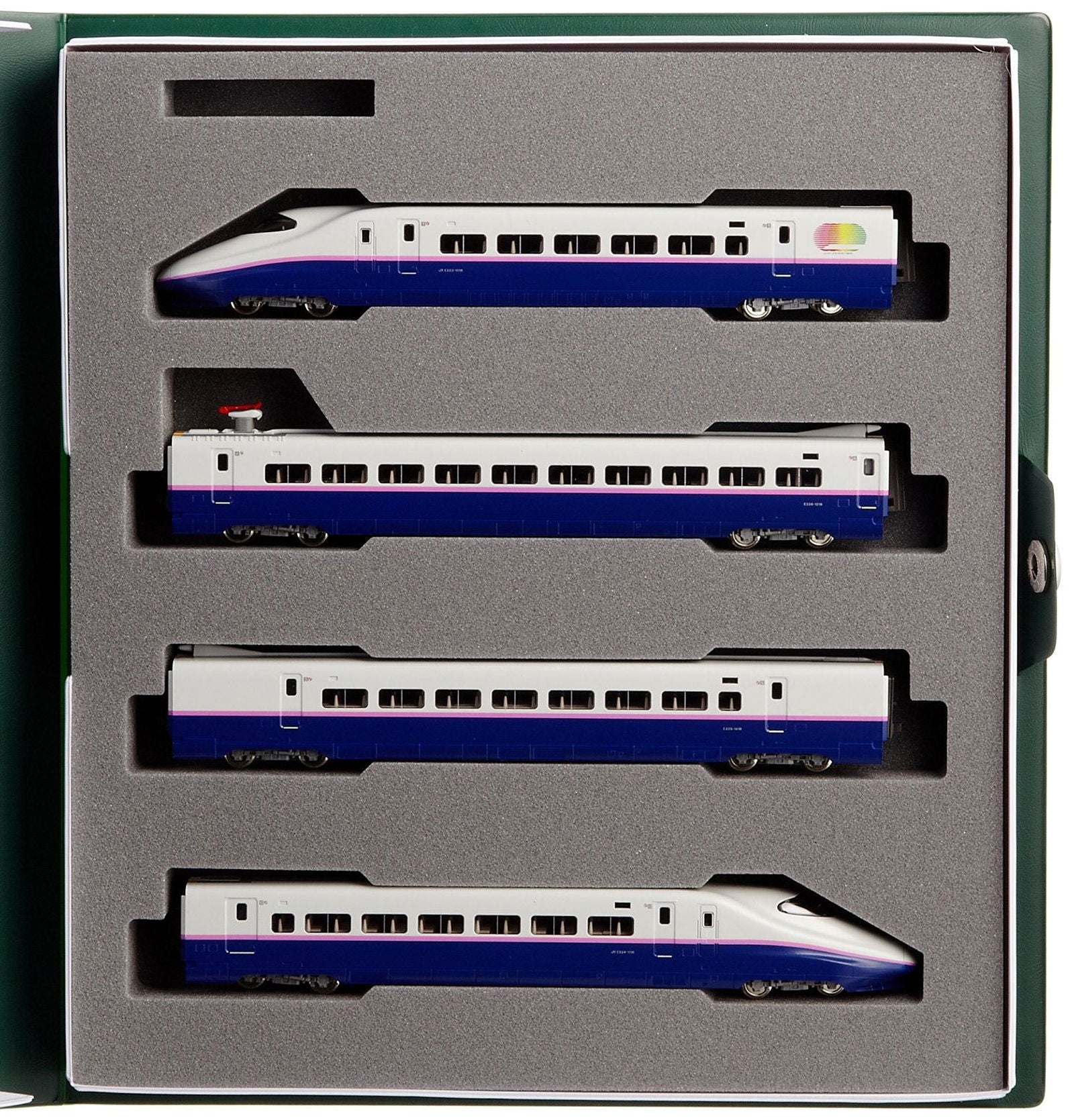 KATO 10-278 Series E2-1000 Shinkansen Hayate: Basic 4-Car Set - BanzaiHobby