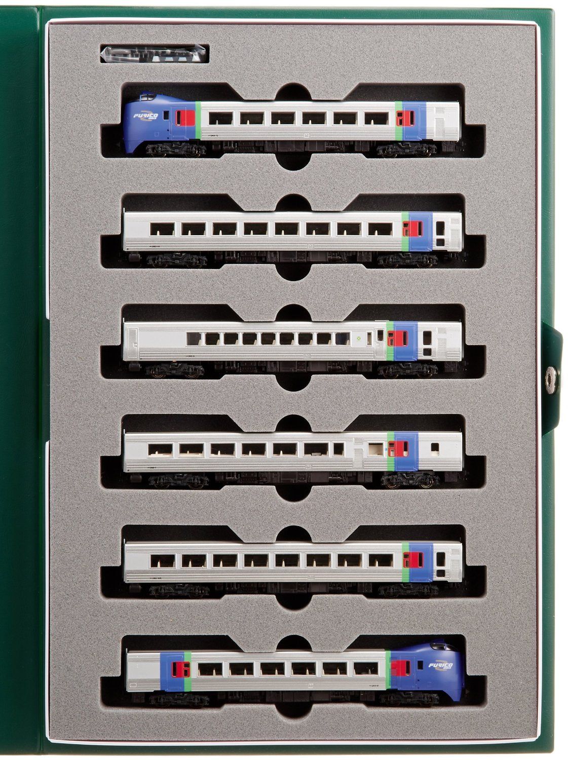 KATO 10-476 Series Kiha 283 Super Ozora Blue Sky 6 Car Set - BanzaiHobby