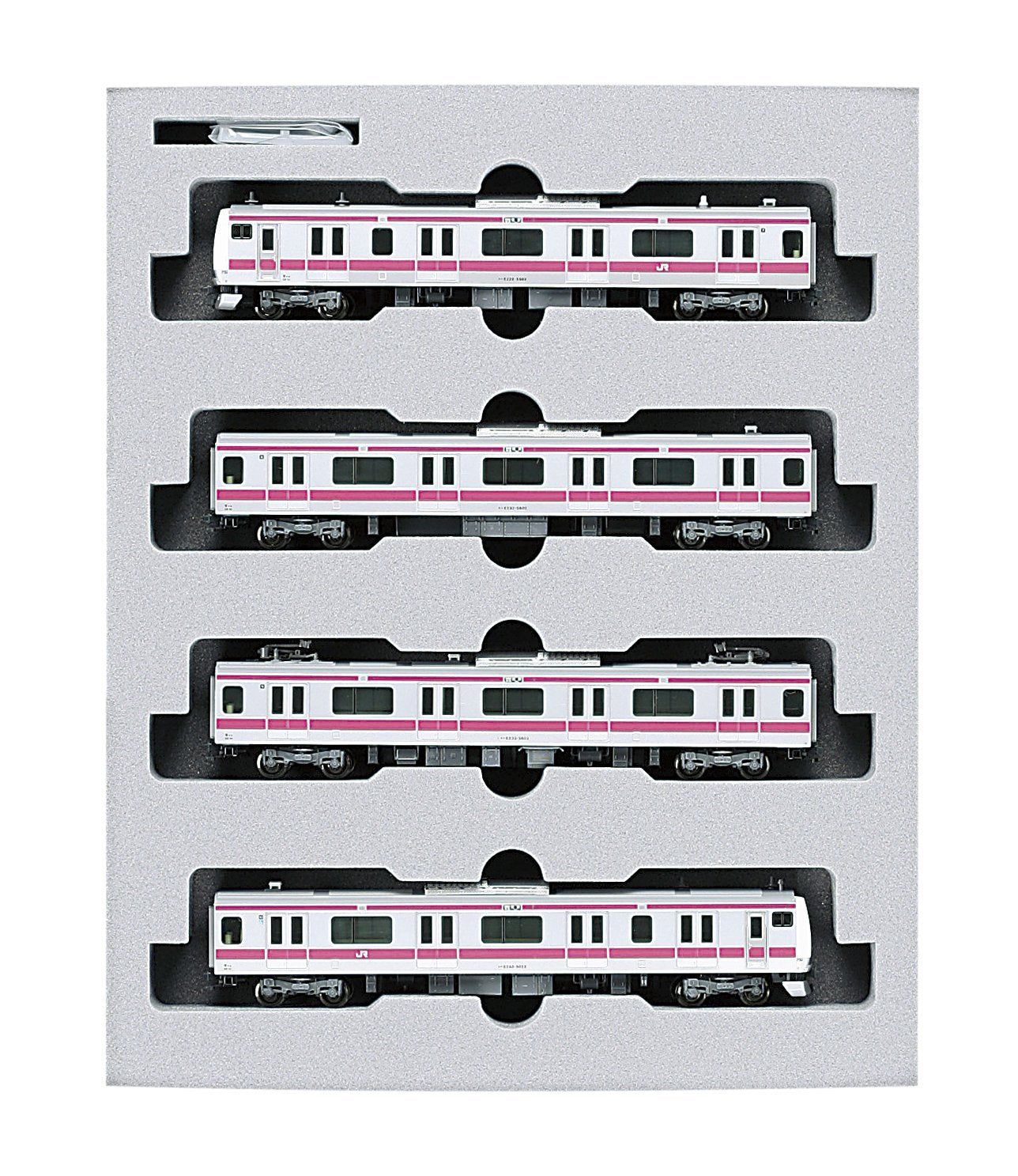 KATO 10-863 E233-5000 Keiyo Line Add-on 4-Car Set - BanzaiHobby