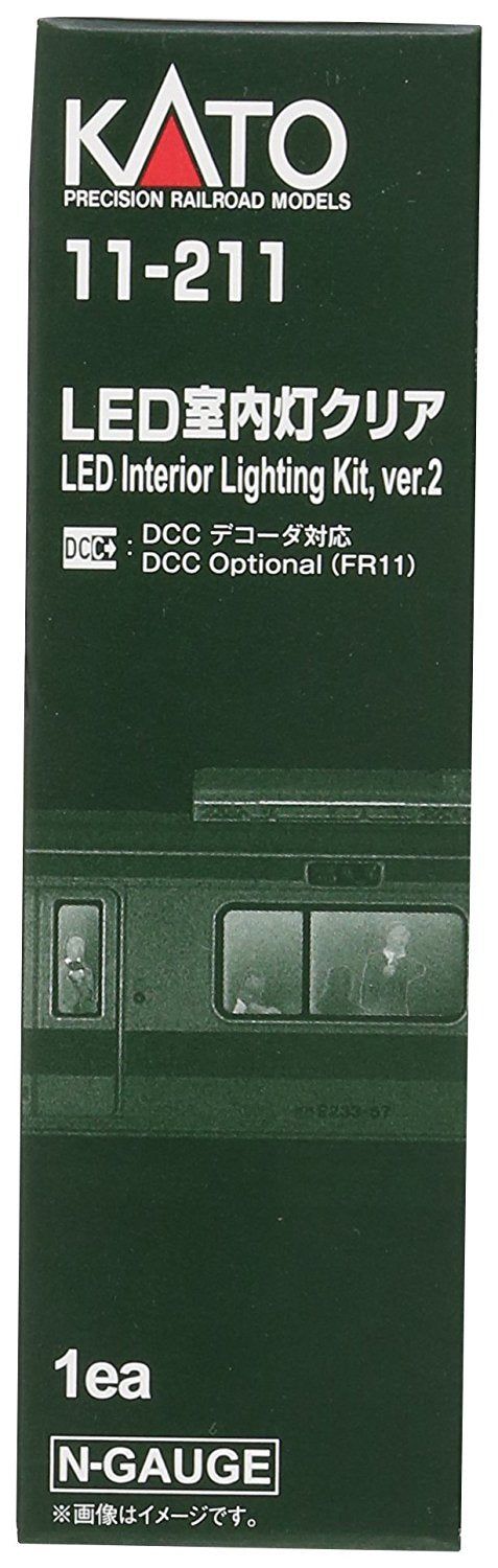 KATO 11-211 LED Interior Lighting Kit, ver.2 DCC Optional FR11 - BanzaiHobby