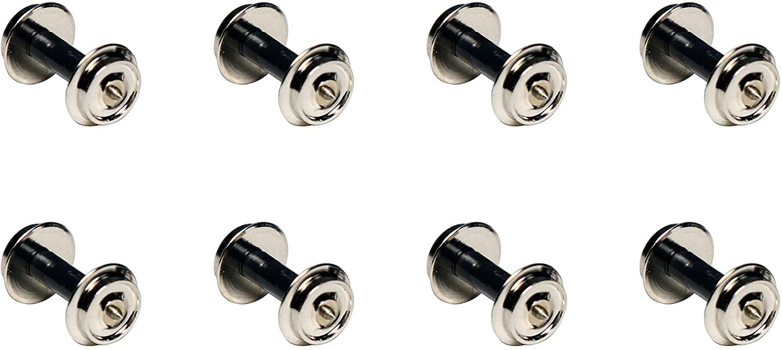 KATO 11-610 Hollow Shaft Wheel (for Snap Type Bogie) Silver [Short Ax - BanzaiHobby