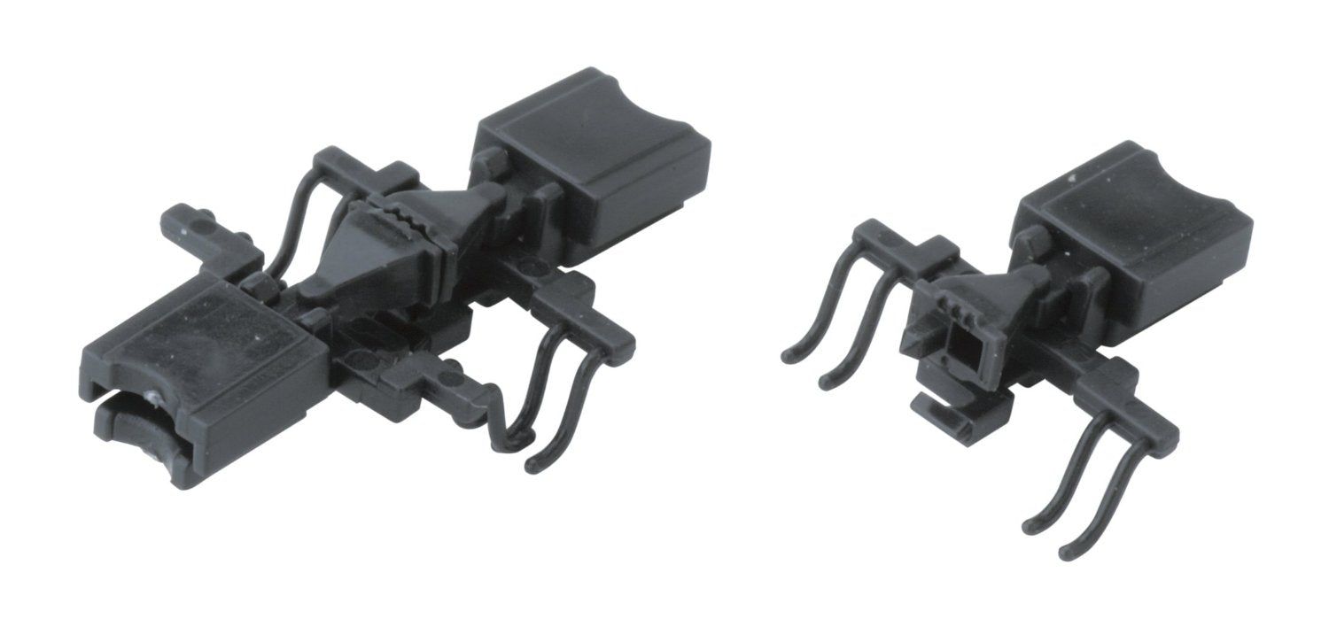 KATO 11-705 Coupler Tight Lock Coupler Type B PAT. (Black) 20pcs - BanzaiHobby