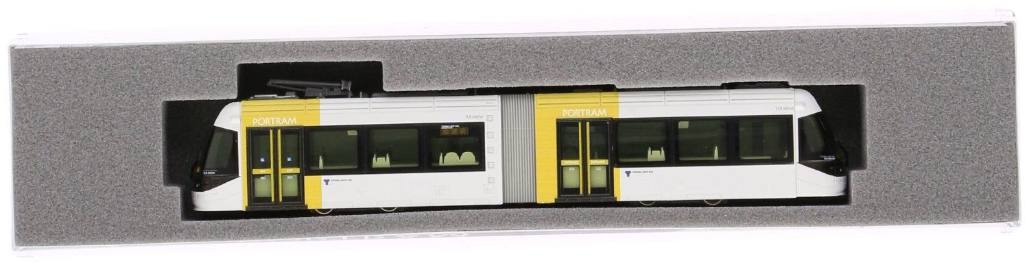 KATO 14-801-6 Toyama Light Rail TLR0603 Yellow - BanzaiHobby
