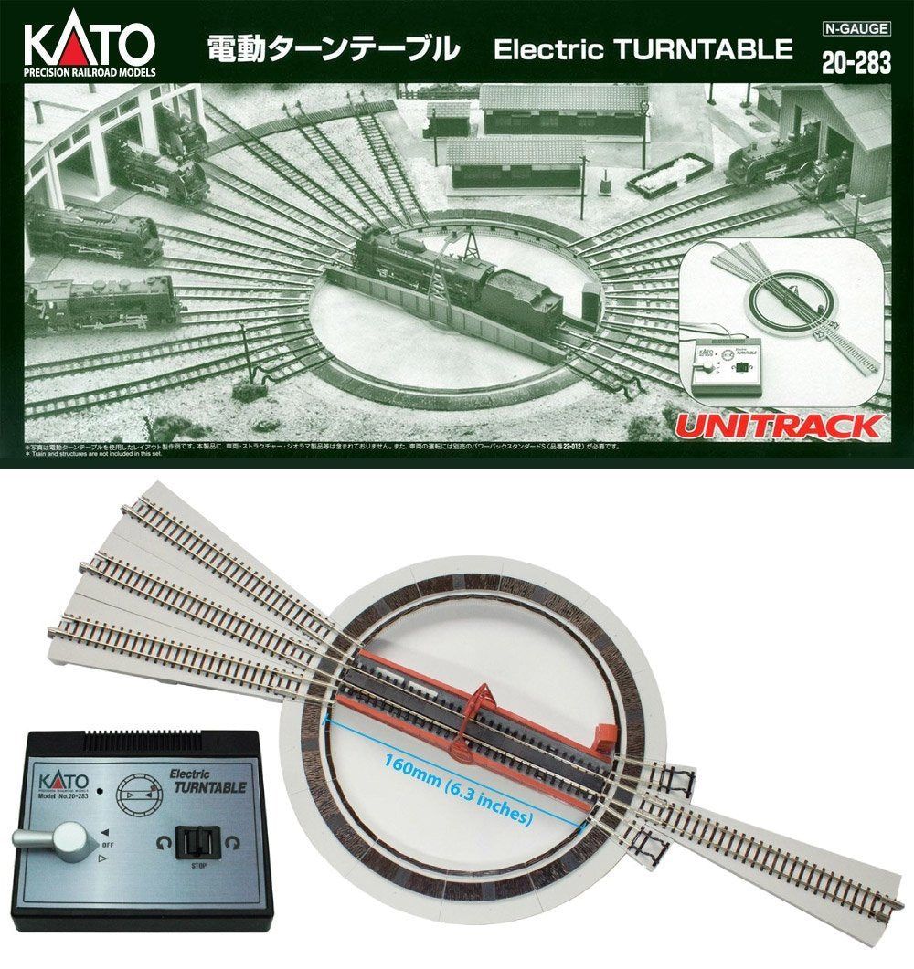 KATO 20-283 20283 N Electric Turntable - BanzaiHobby