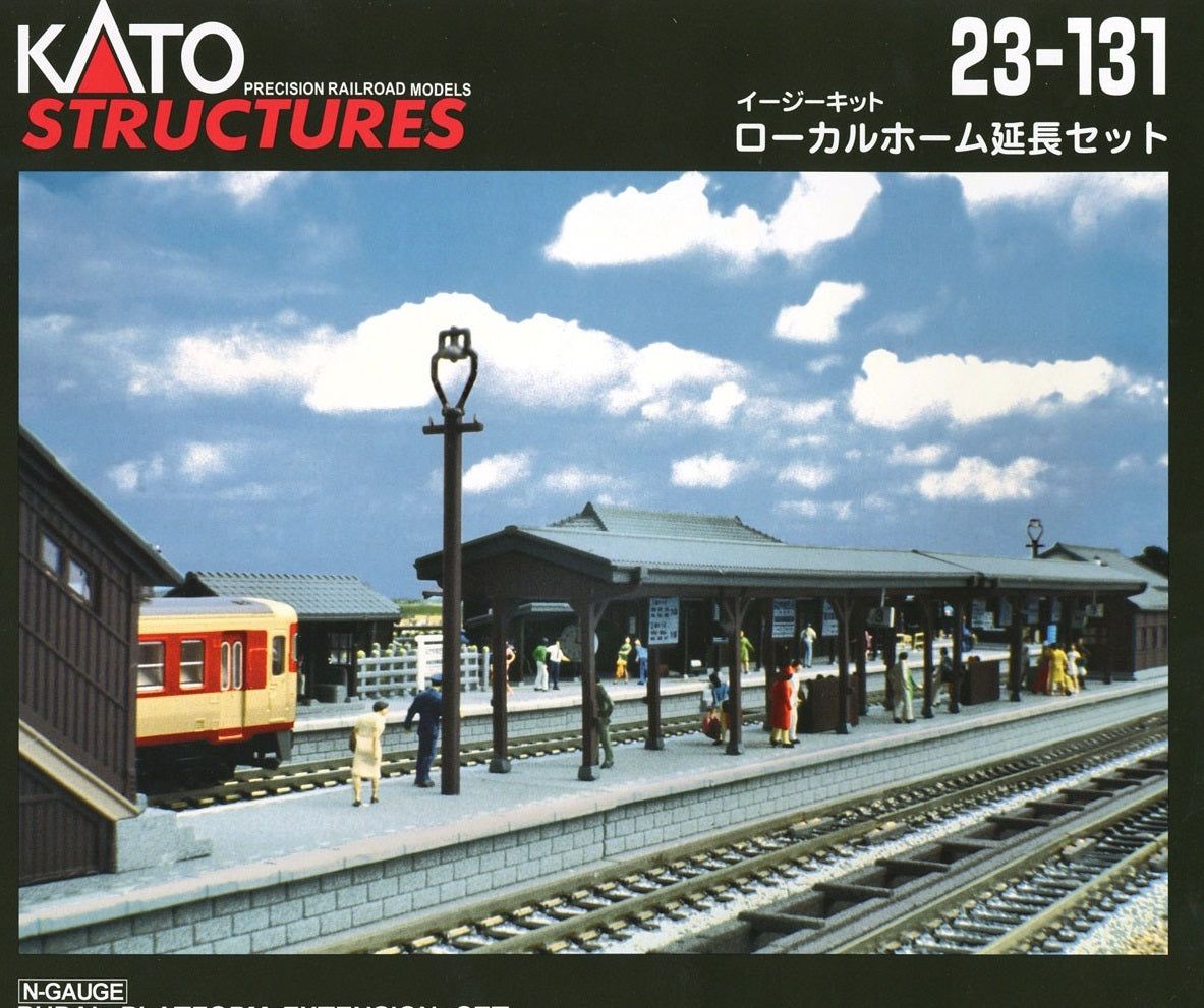 KATO 23-123 Rural Platform Extension Set (Easy Kit) - BanzaiHobby