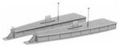 KATO 23-175 Unitrack Island Platform End, B (Left & Rig - BanzaiHobby