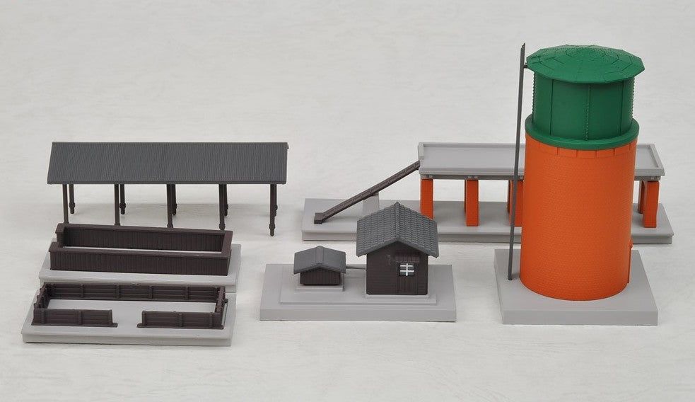 KATO 23-229 Steam Engine Service Facility Set (Pre-colo - BanzaiHobby