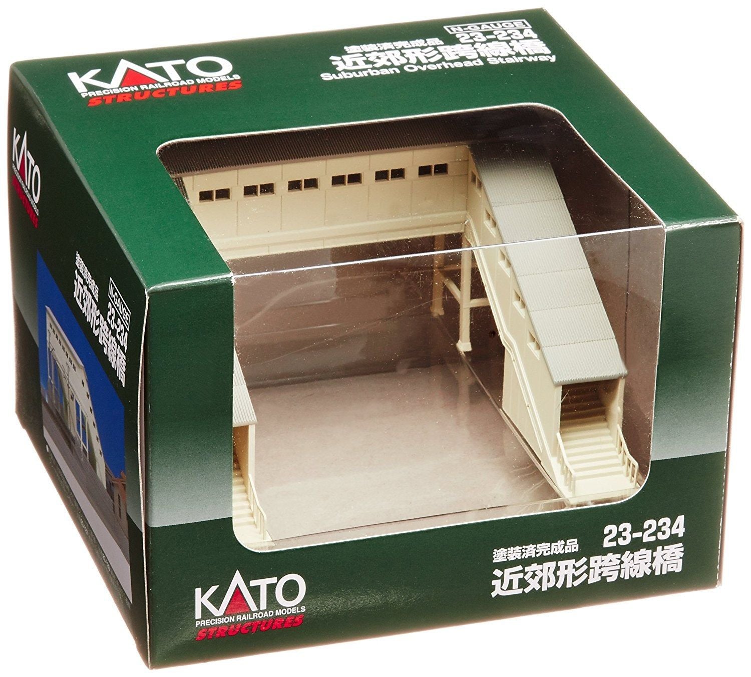 KATO 23-243 Suburban Overhead Stairway Pre-colored Completed - BanzaiHobby