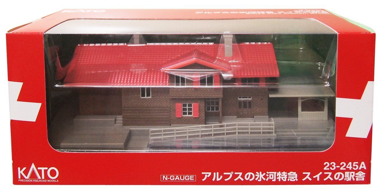 KATO 23-245A Station Building of Glacier Express Swiss Alps - BanzaiHobby