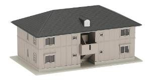 KATO 23-402B Dio Town City House Beige - BanzaiHobby