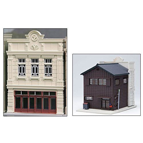 KATO 23-473 DioTown Billboard Architecture Artificial Stone Shop wit - BanzaiHobby