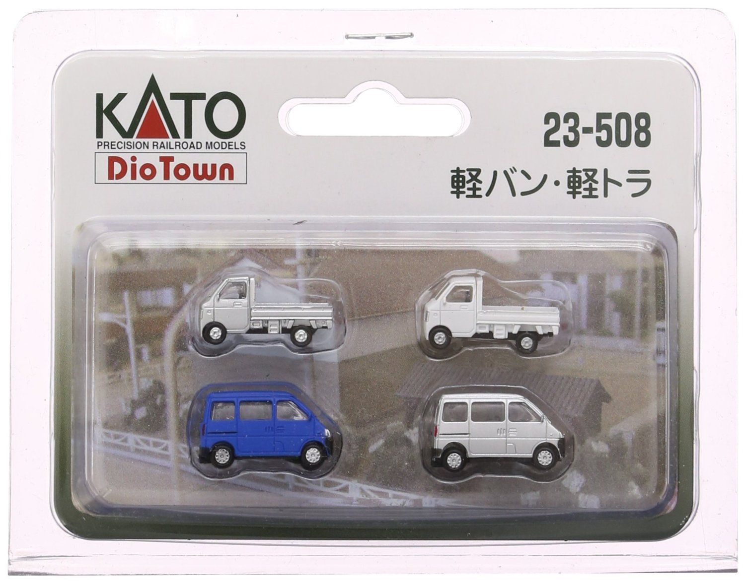 KATO 23-508 DioTown Autos Light Van & Light Truck - BanzaiHobby