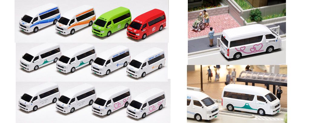 KATO 23-651C Toyota Hiace Super Long Vehicle - BanzaiHobby