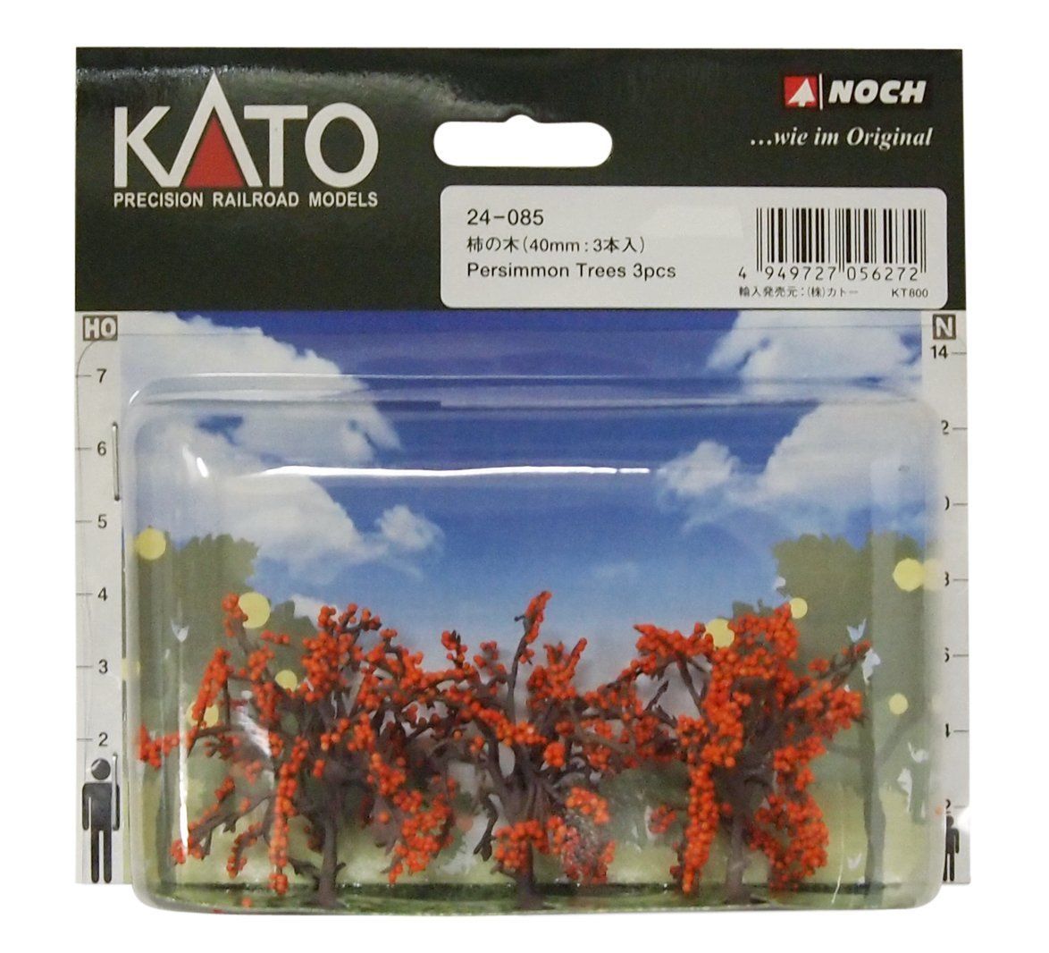 KATO 24-085 Persimmon Trees (40mm) 3pc - BanzaiHobby