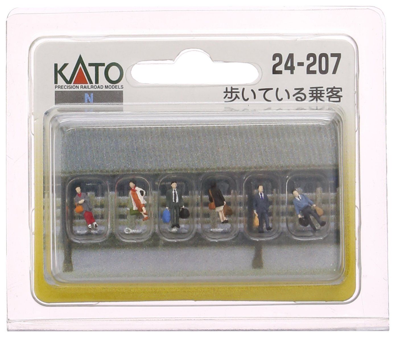 KATO 24-207 Walking Passengers 6pcs - BanzaiHobby