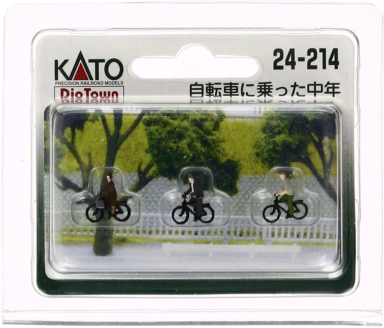 KATO 24-214 DioTown (N)Figure : Middle-aged Cyclists - BanzaiHobby