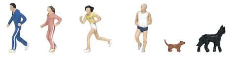 KATO 24-216 DioTown (N) Figure : Joggers with Dogs - BanzaiHobby