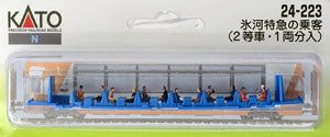 KATO 24-223 Passengers of Glacier Express 2nd Class Car for 1-Car - BanzaiHobby