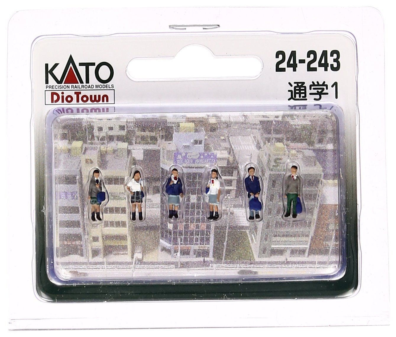KATO 24-243 Figure School Commute 1 - BanzaiHobby