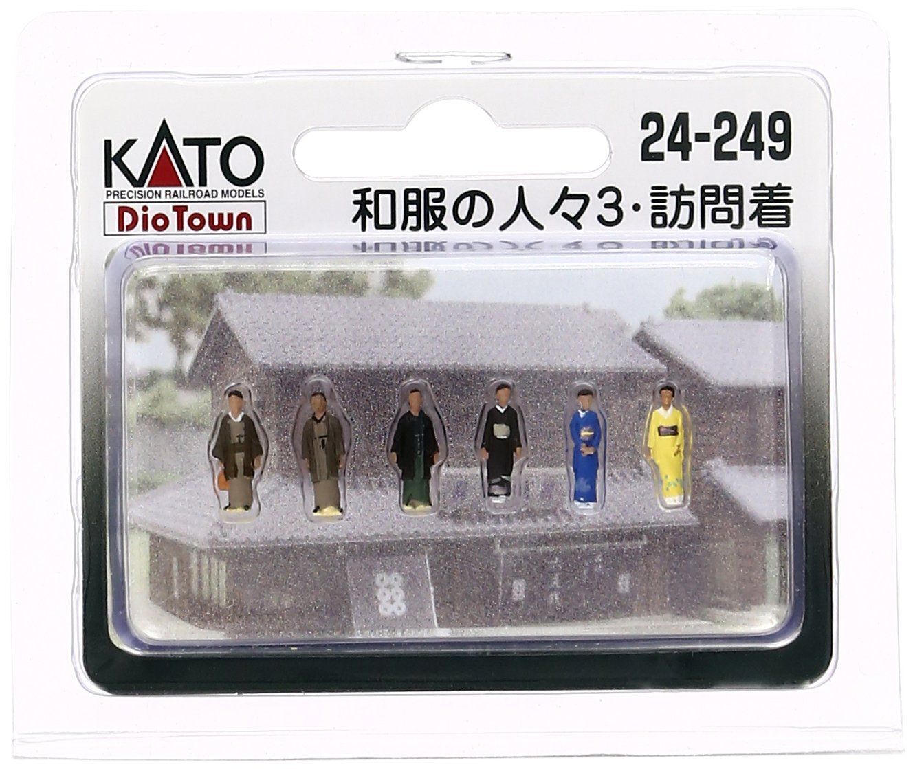KATO 24-249 Japanese Clothes 3 Semi-Formal Kimono - BanzaiHobby