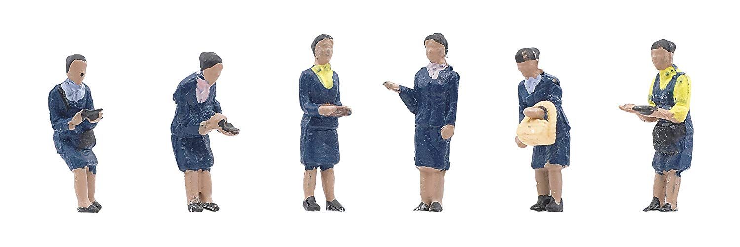 KATO 24-280 (N)Figure : Green Attendant (Crew) - BanzaiHobby