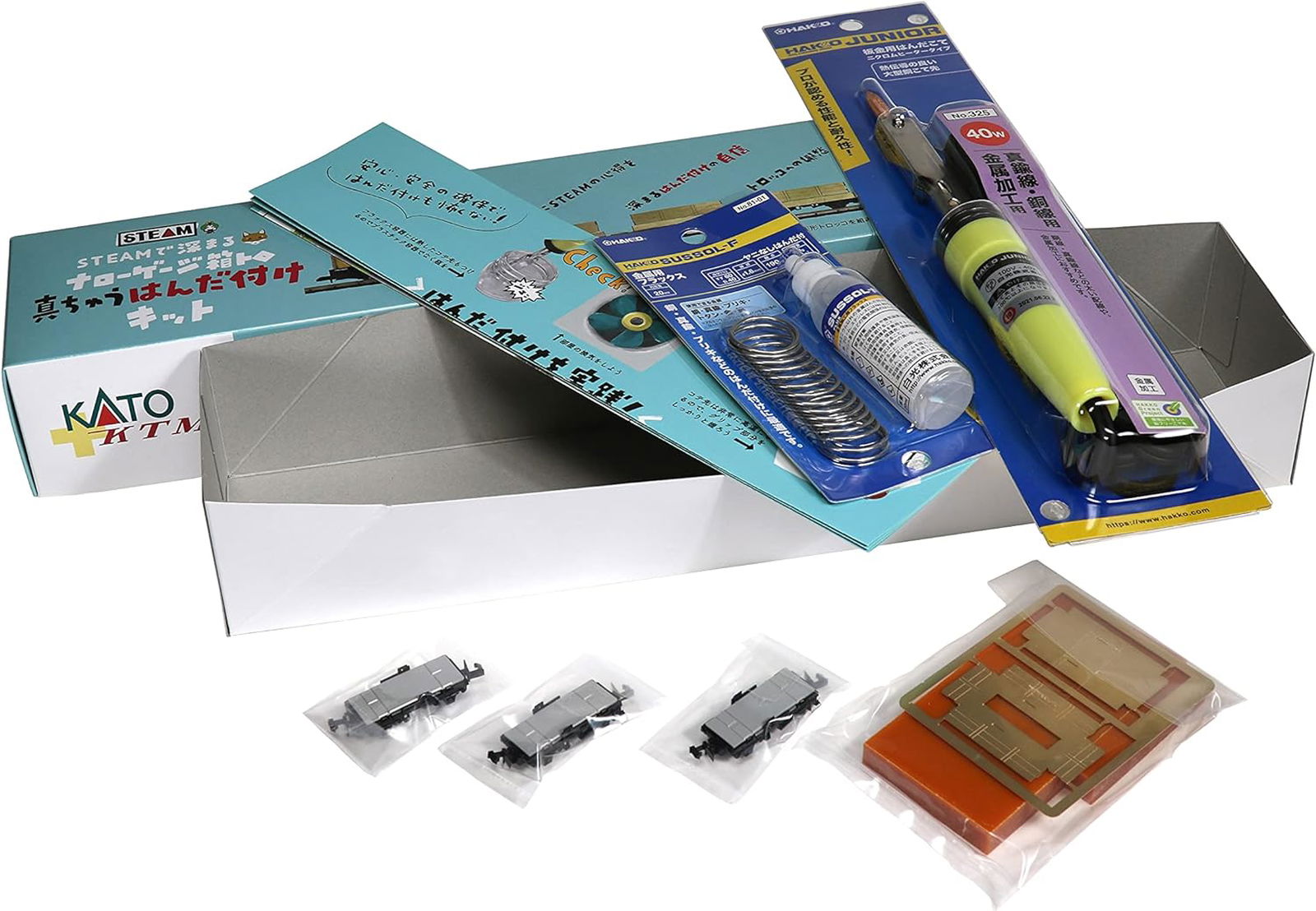 KATO 25-924 (HO) Deepening with STEAM Narrow Box Dolly - BanzaiHobby