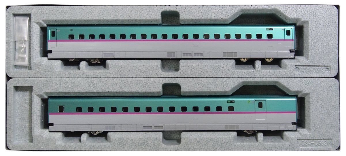 KATO 3-517 E5 Shinkansen Hayabusa Set Add-On 2-Car Set - BanzaiHobby
