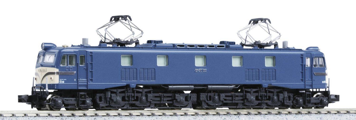 KATO 3049 EF58 Late Version Small Window H Rubber Blue - BanzaiHobby