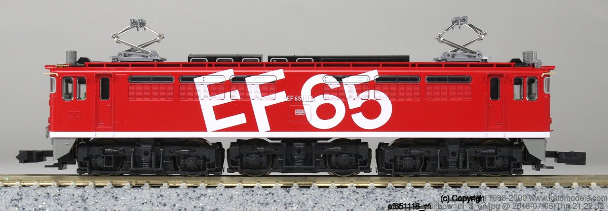 KATO 3061-3 EF65 1118 Rainbow Painting - BanzaiHobby